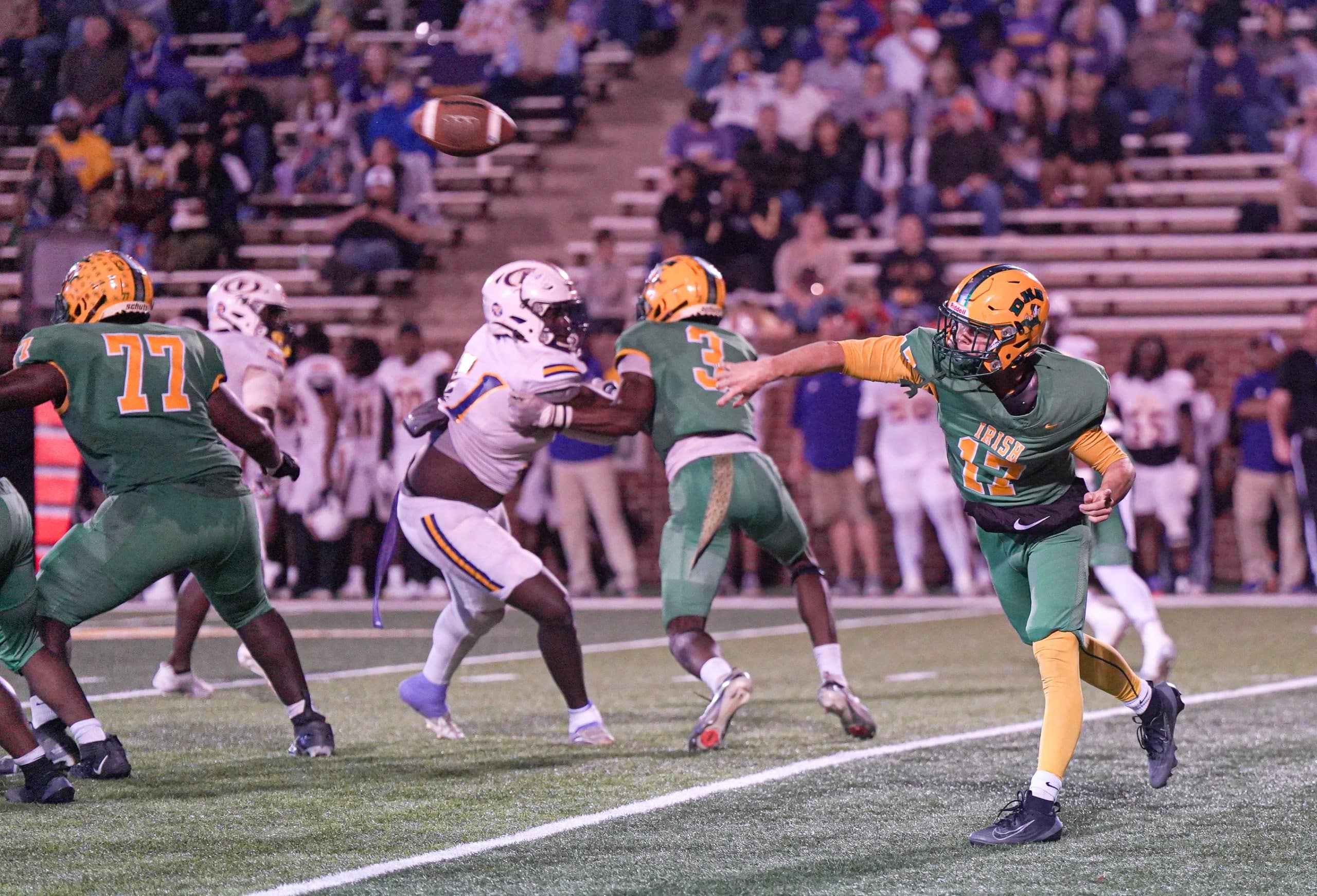 FOOTBALL: Dublin falls to Fitzgerald in physical second-round confrontation