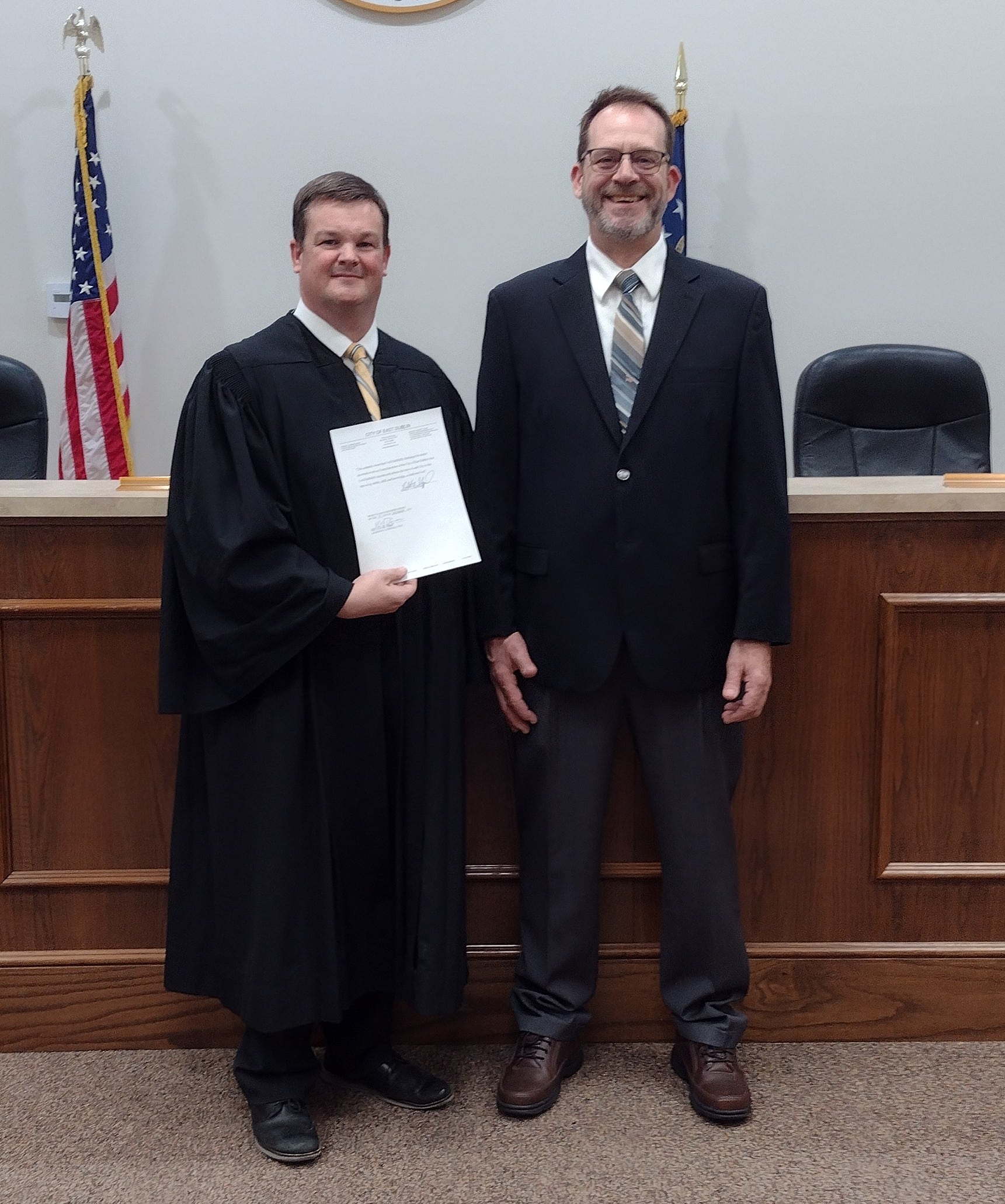 Man honors father by filling term on East Dublin council