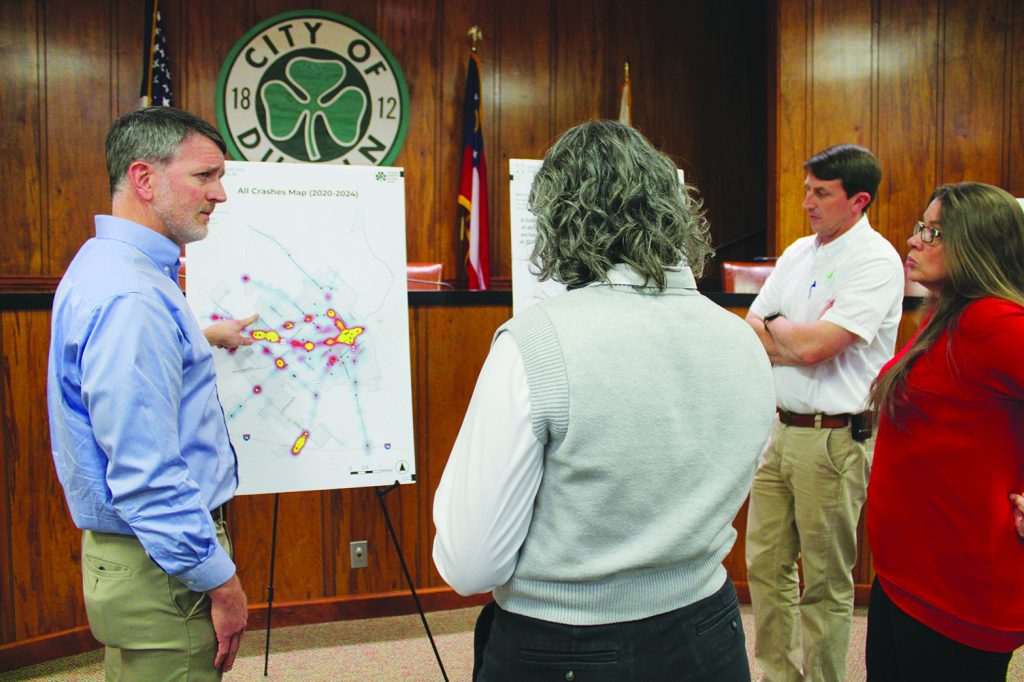 Dublin holds meeting on plan for safer roads
