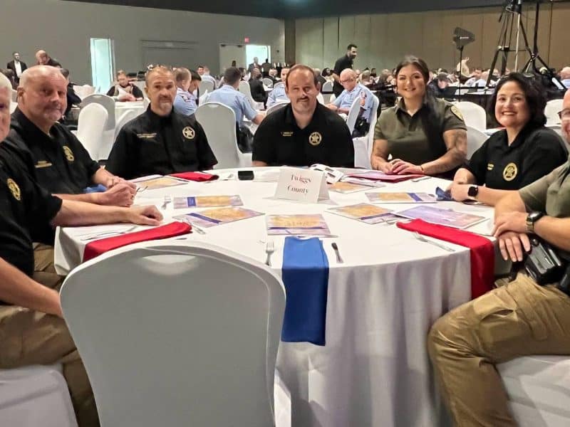 Twiggs sheriff's office at 22nd Annual MADD Golden Shield awards